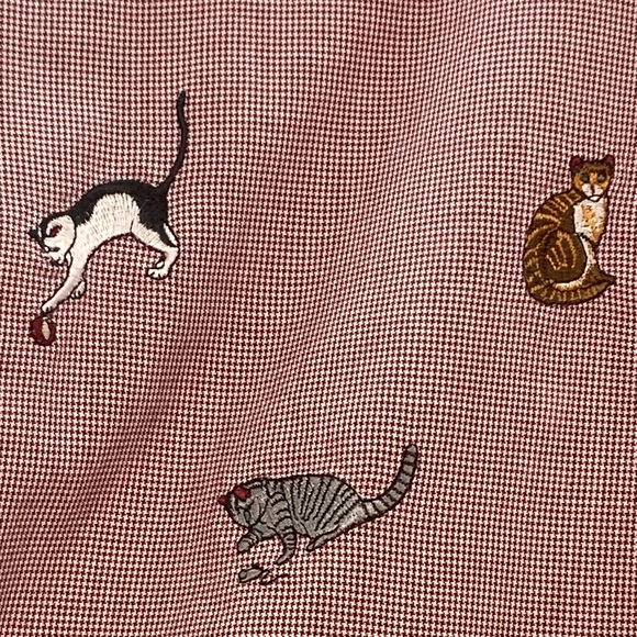 Vintage Teddi Petite Cat Shirt Size Small - Picture 5 of 6